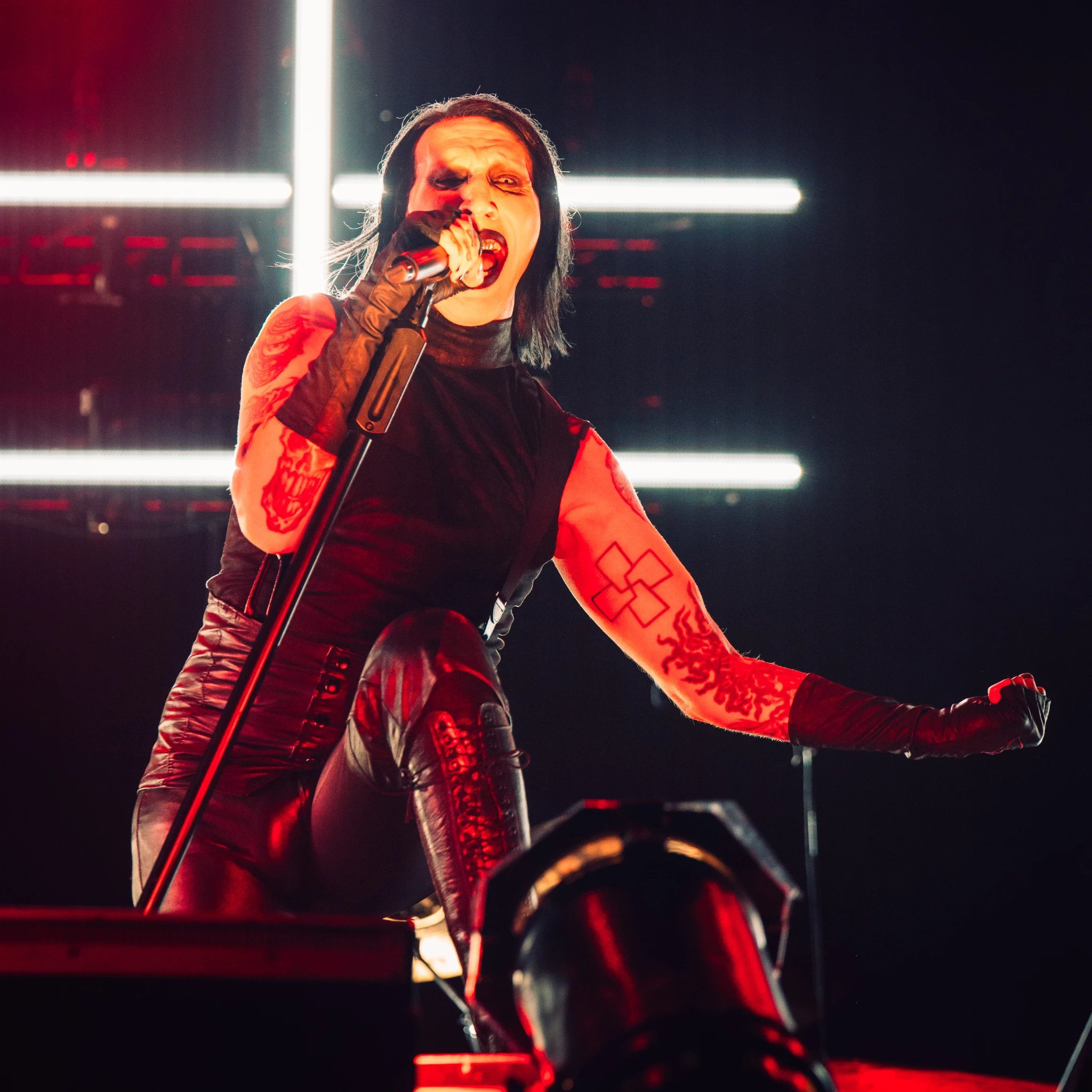 © Marilyn Manson en Icónica Sevilla · Triana Arcos