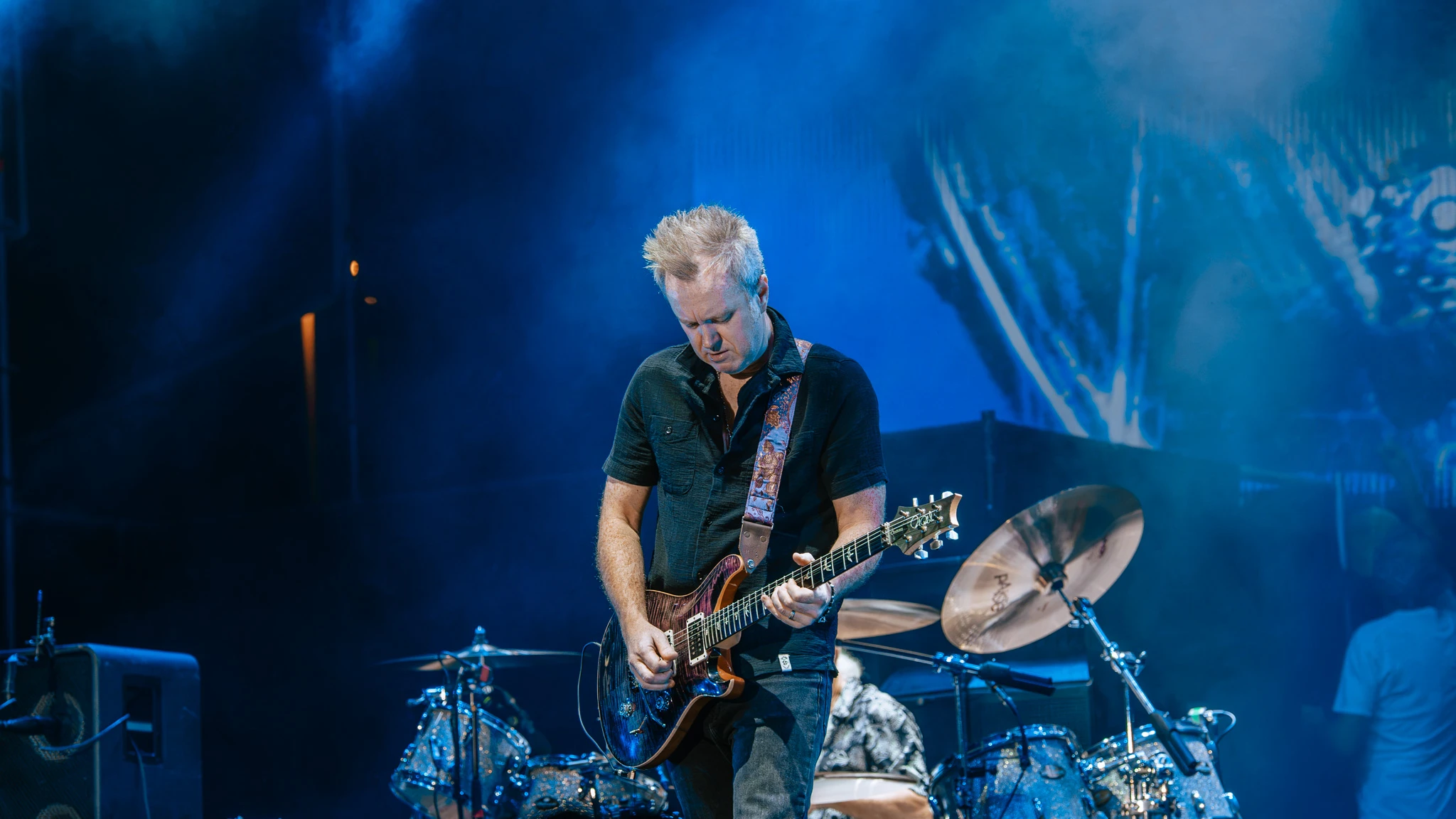 Primer plano de Deep Purple durante El Tío Pepe Festival de Jerez 2026