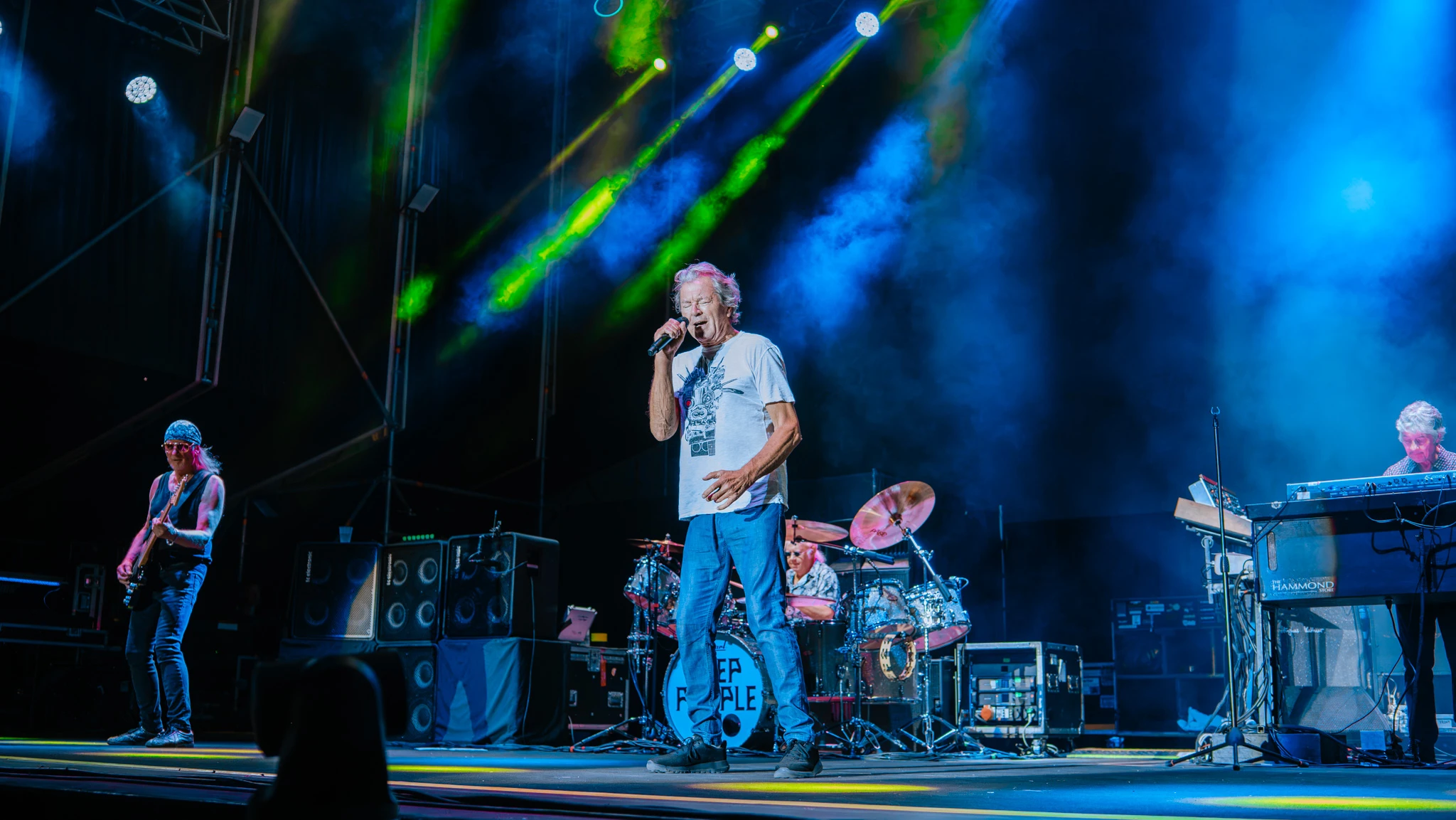 Plano General de Deep Purple durante El Tío Pepe Festival de Jerez 2026